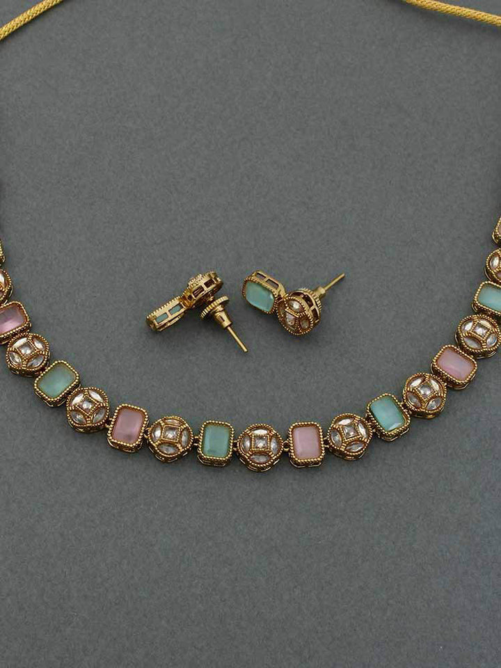 Multicolor Rupam Jewellery Set