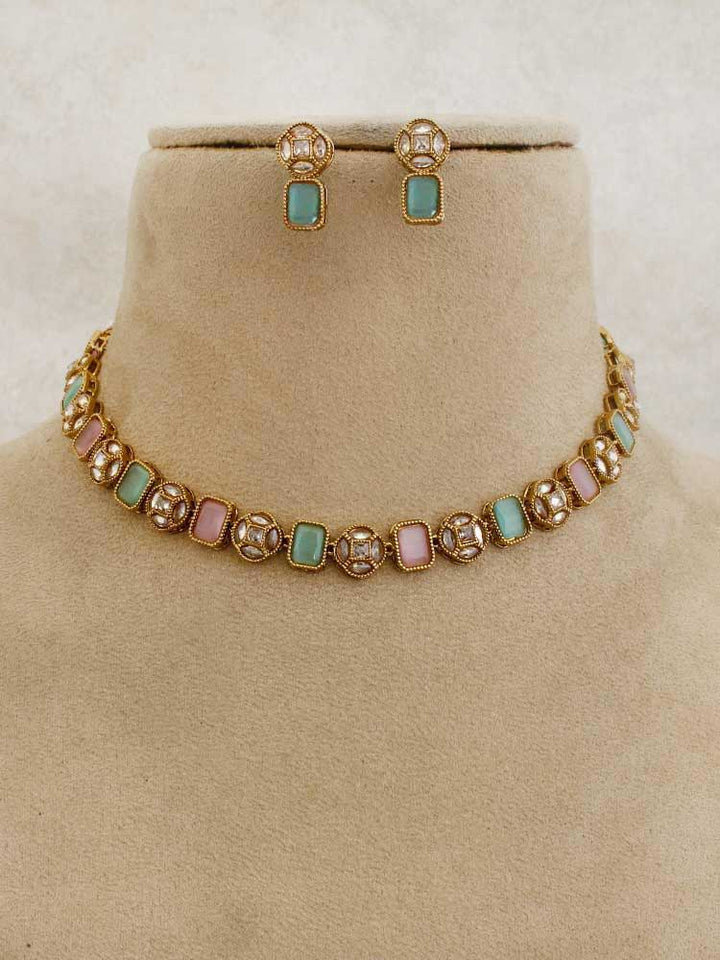 Multicolor Rupam Jewellery Set