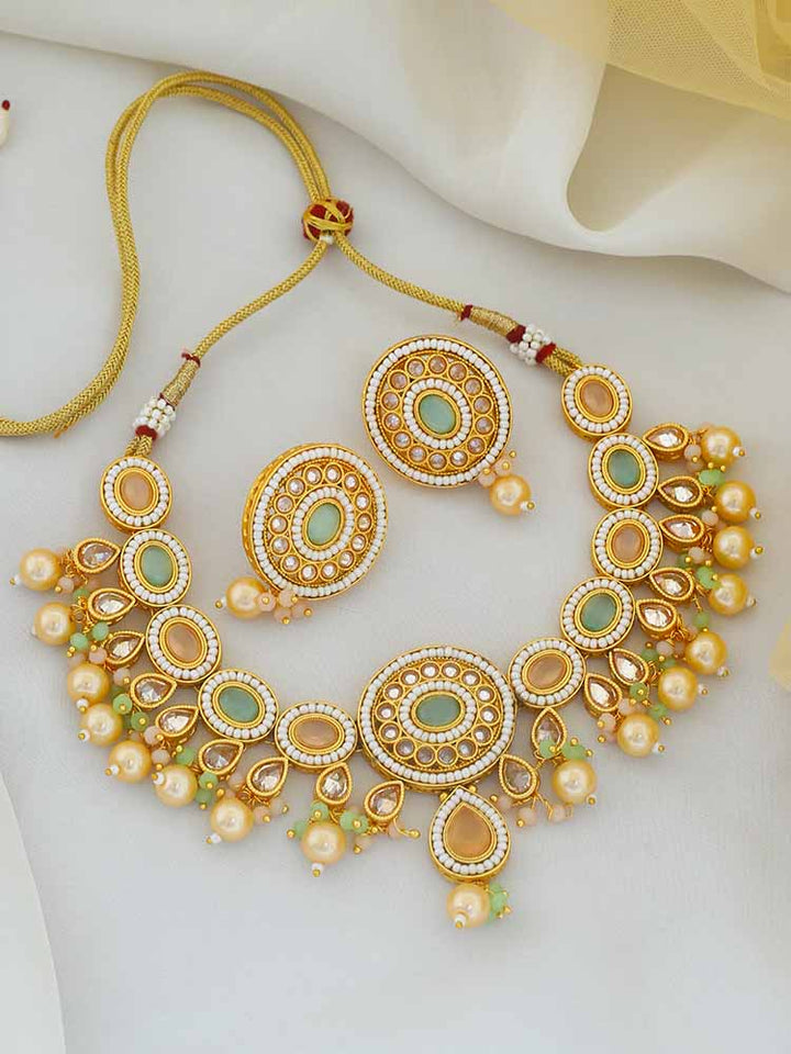 Multicolor Shobha Jewellery Set