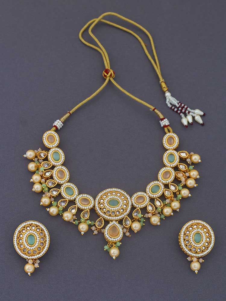 Multicolor Shobha Jewellery Set