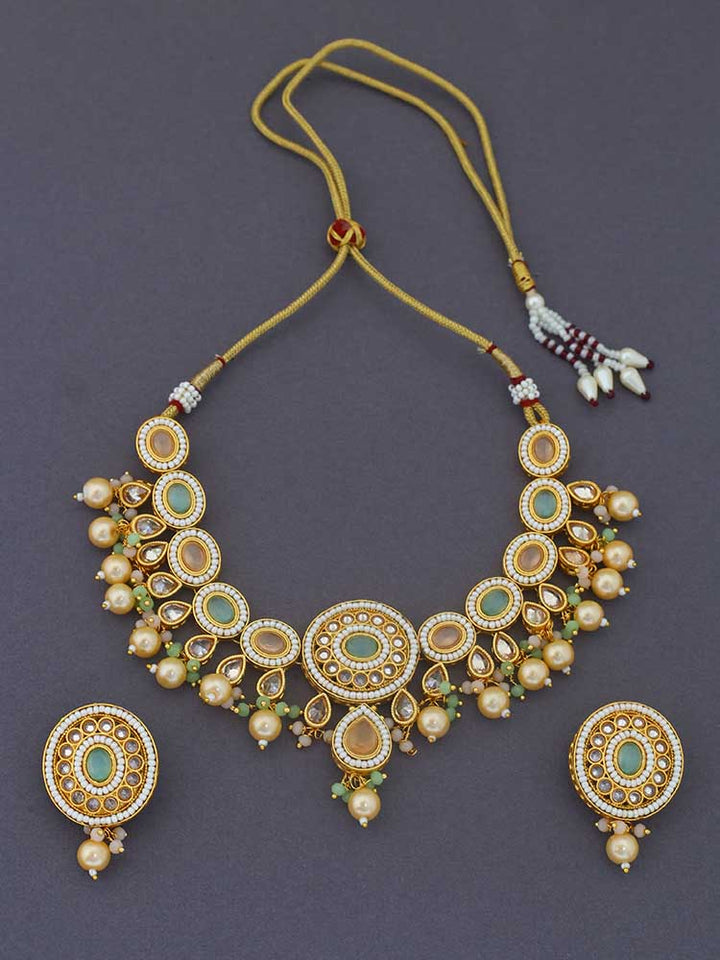 Multicolor Shobha Jewellery Set