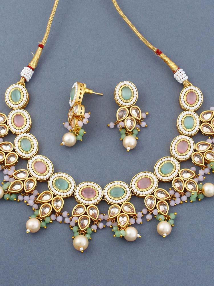 Multicolour Kamini Jewellery Set - Bling Bag