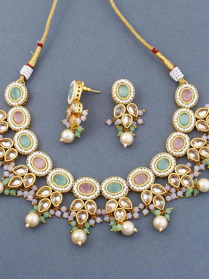 Multicolour Kamini Jewellery Set - Bling Bag