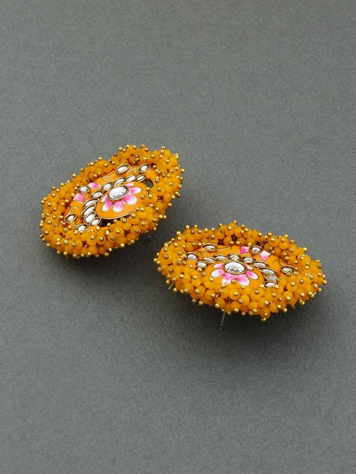 Mustard Anju Studs - Bling Bag