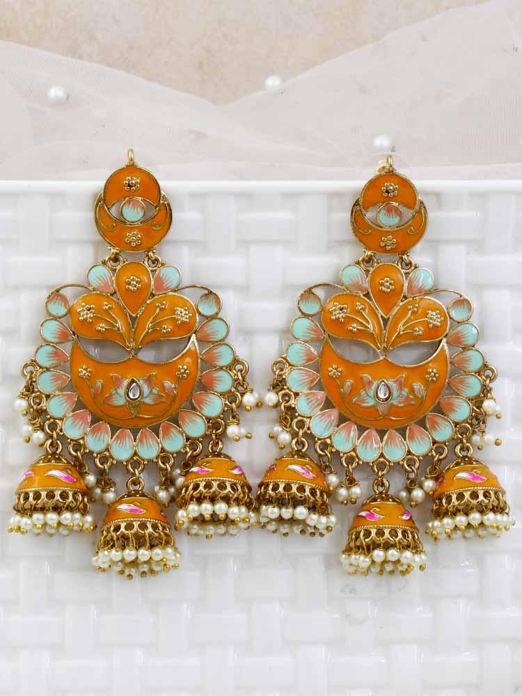 Mustard Berry jhumkis - Bling Bag