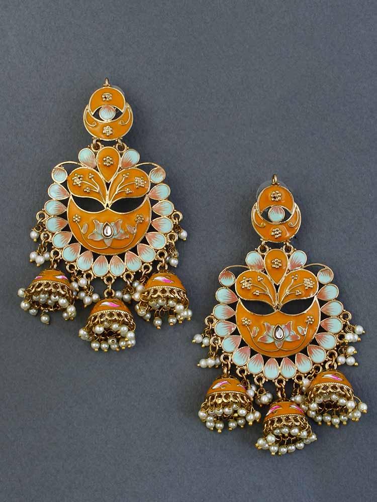 Mustard Berry jhumkis - Bling Bag