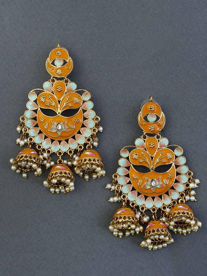 Mustard Berry jhumkis - Bling Bag