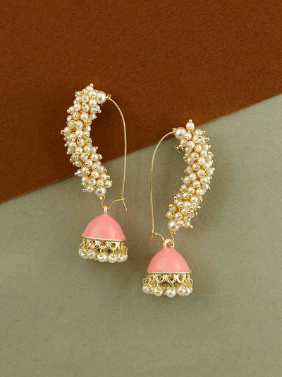 earrings - Bling Bag Neon Pink Ronan Designer Jumkis