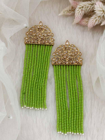 Olive Anusha Designer Earrings - Bling Bag