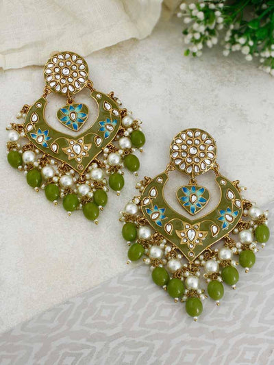 Olive Roohi Designer Earrings - Bling Bag