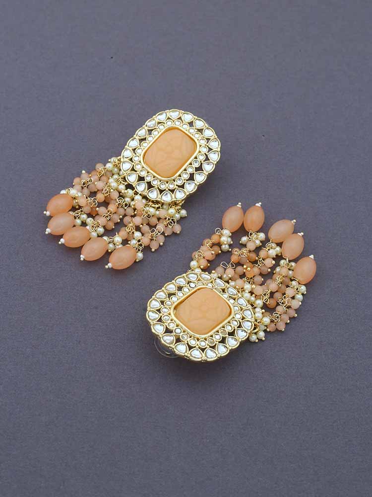 Peach Arezou Danglers