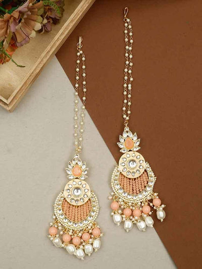 earrings - Bling Bag Peach Nitya Sahara Earrings