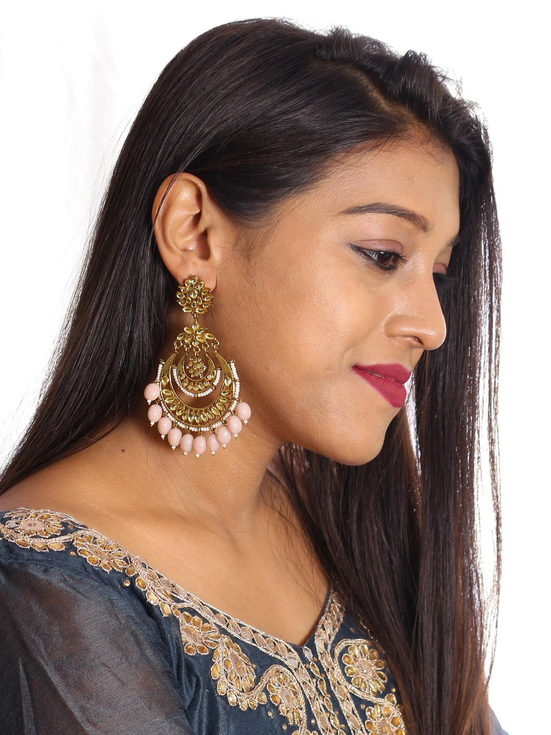 earrings - Bling Bag Crepe Mumtaz Designer Earrings