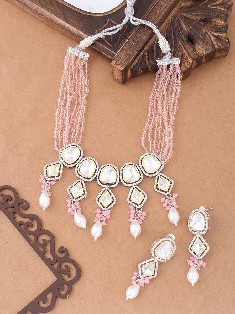 Pink Vera Jewellery Set