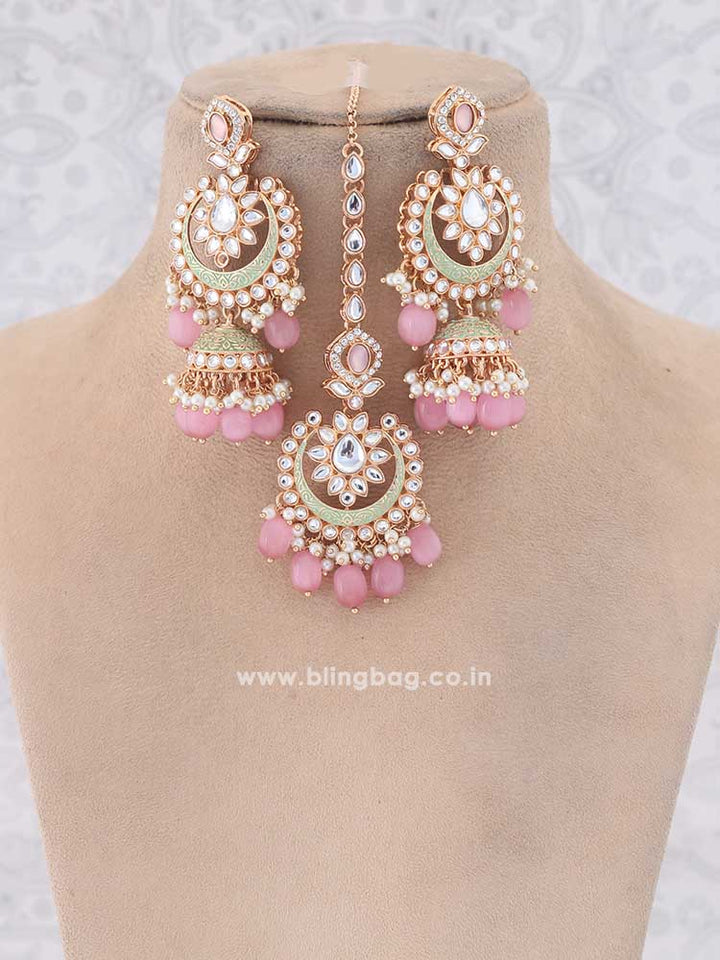Prismatic Rithya Kundan Jewellery Set