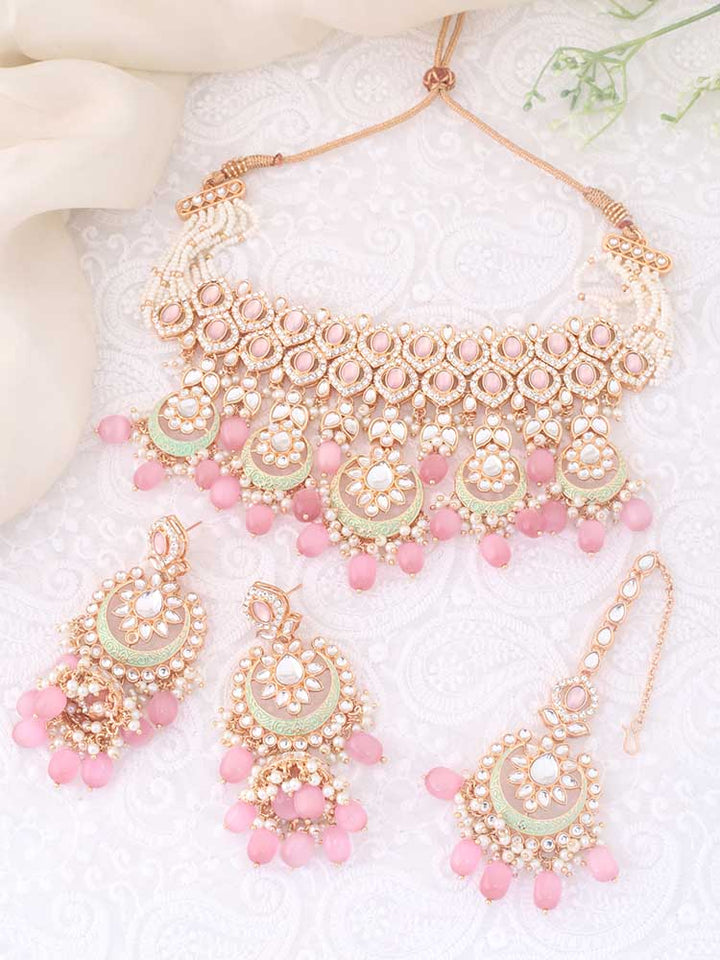 Prismatic Rithya Kundan Jewellery Set