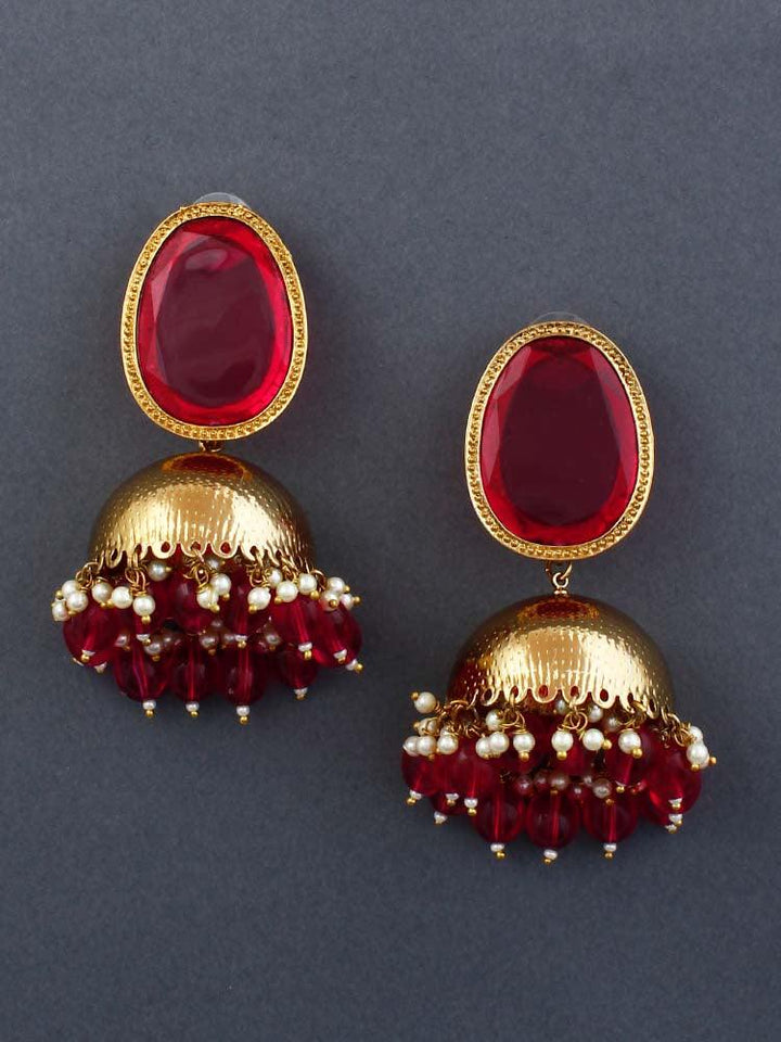 Rani Magna Shesha Jhumkis - Bling Bag