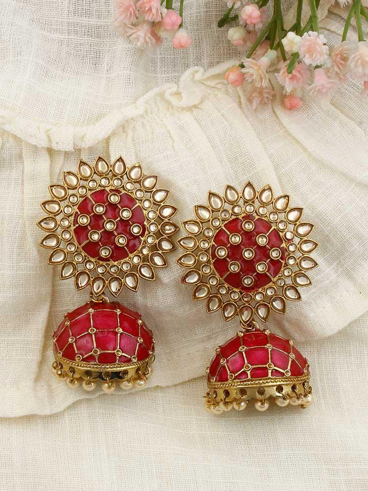 Rani Suraj Jhumkis - Bling Bag