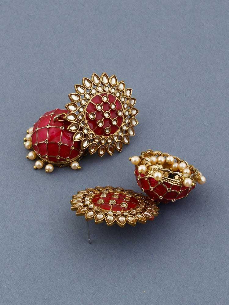 Rani Suraj Jhumkis - Bling Bag