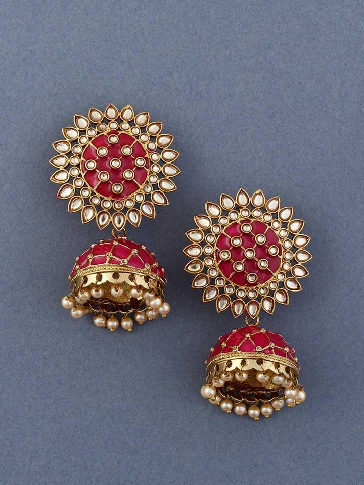 Rani Suraj Jhumkis - Bling Bag