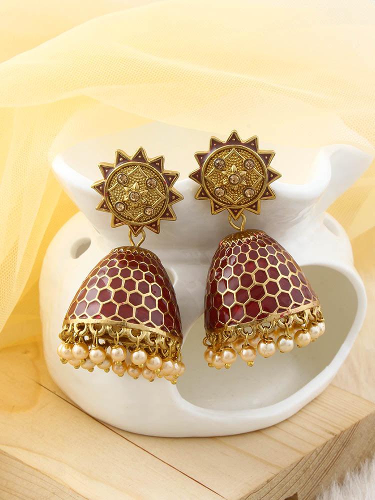 Ruby Bell Jhumkis - Bling Bag