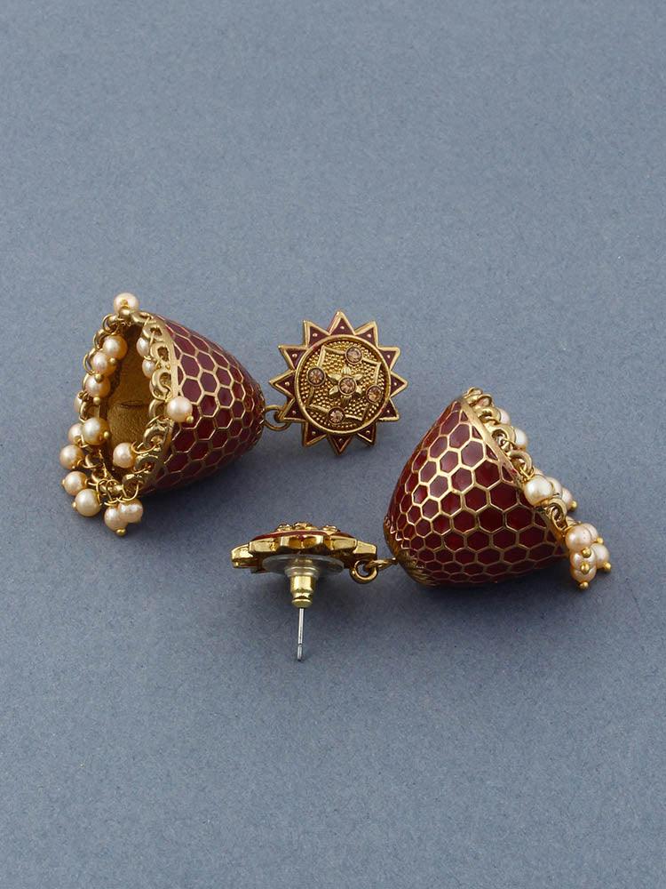 Ruby Bell Jhumkis - Bling Bag