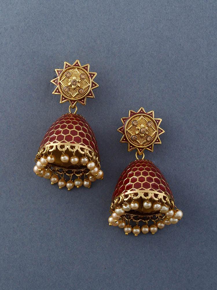 Ruby Bell Jhumkis - Bling Bag