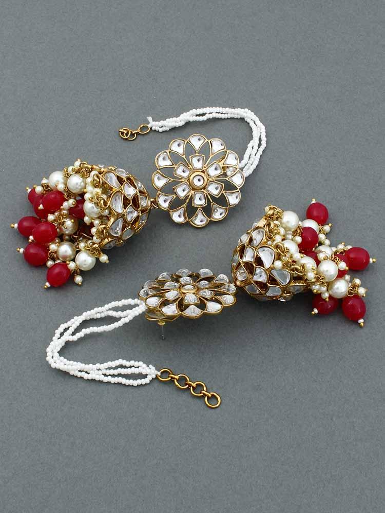 Ruby Malka Sahara Jhumkis - Bling Bag