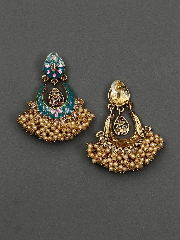 earrings - Bling Bag Rama Vilas Chaandbali Earrings