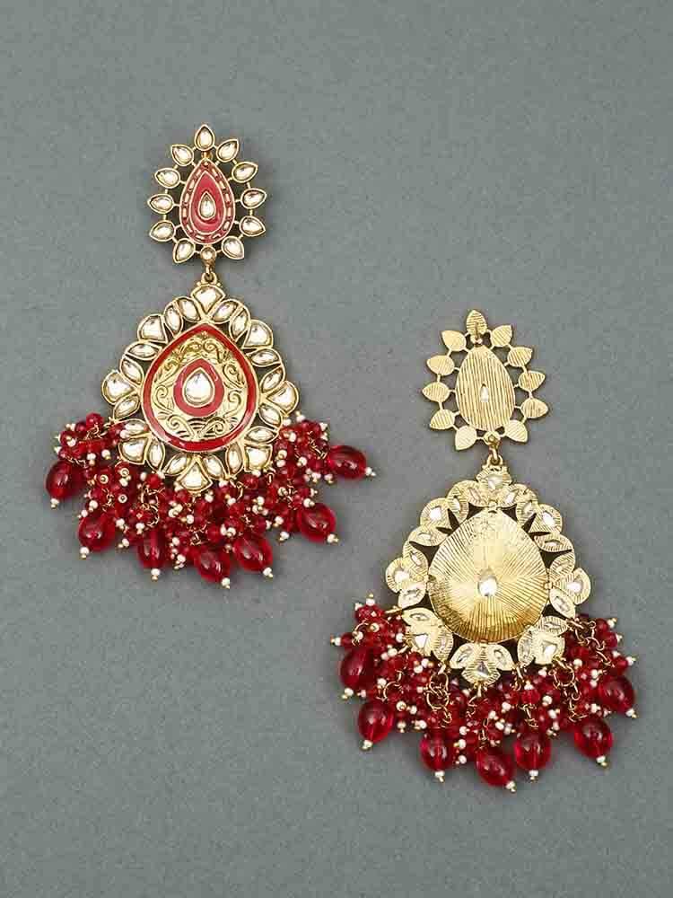 earrings - Bling Bag Rani Aaritra Designer Earrings