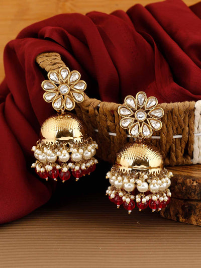 earrings - Bling Bag Rani Akashita Jhumki Earrings