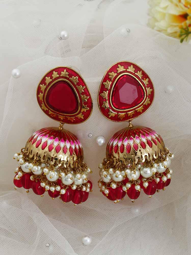 Rani Chetaki Jhumkis - Bling Bag