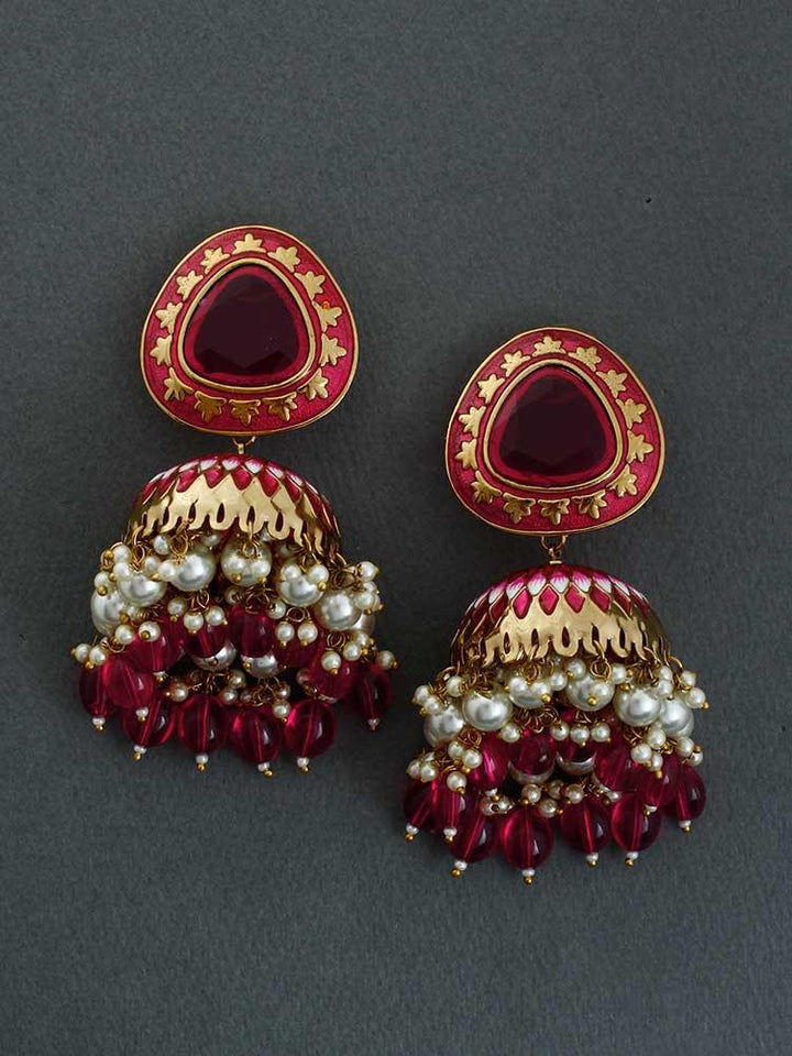 Rani Chetaki Jhumkis - Bling Bag