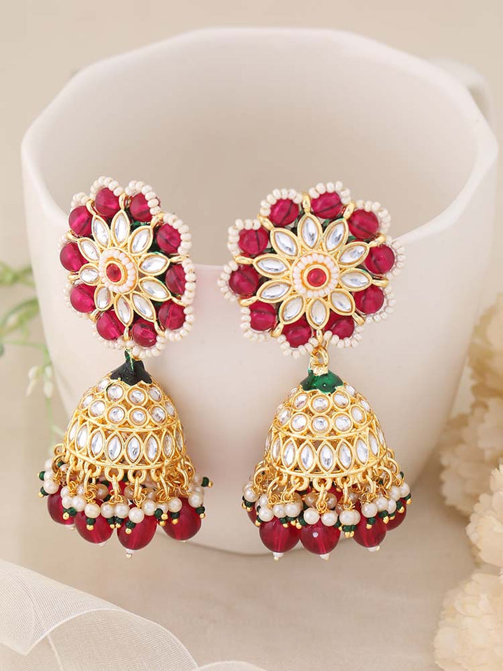 Rani Chirasvi Jhumkis