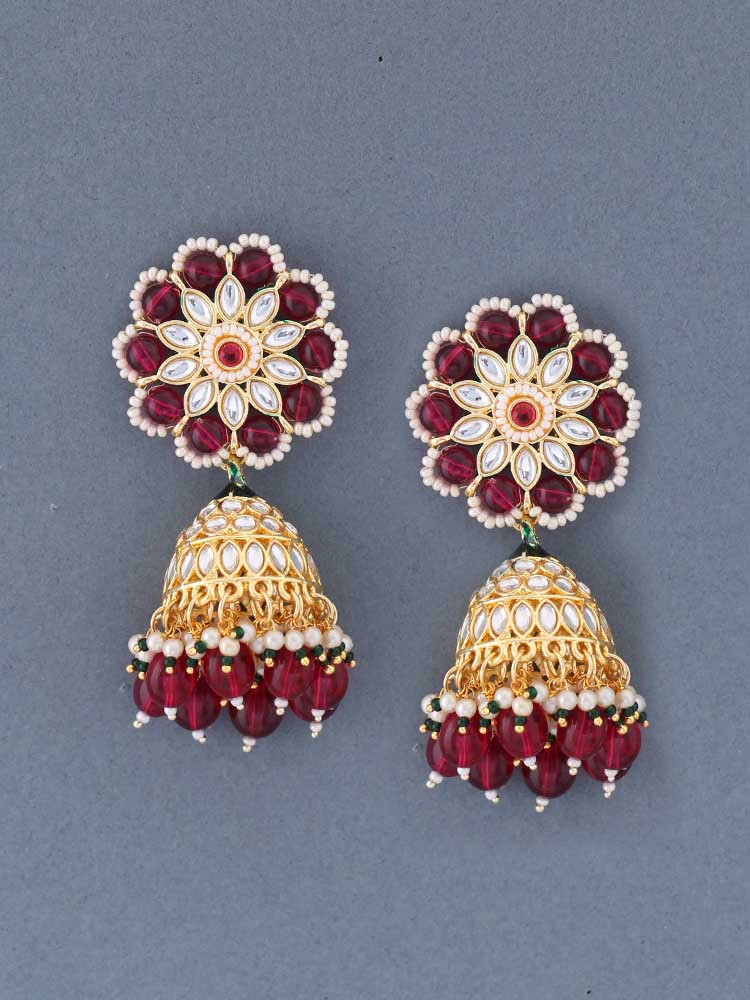 Rani Chirasvi Jhumkis