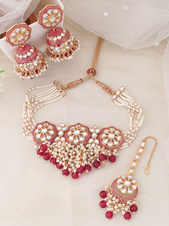 Rani Dhivja Jewellery Set