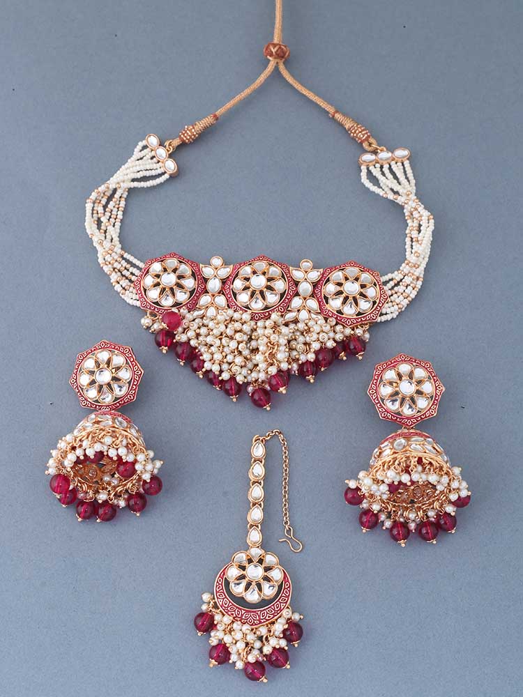 Rani Dhivja Jewellery Set