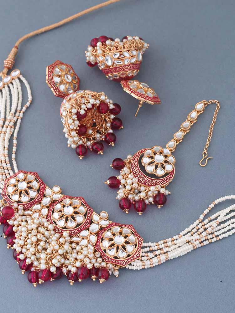 Rani Dhivja Jewellery Set