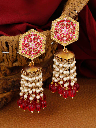 earrings - Bling Bag Rani Ridge Designer Earrings