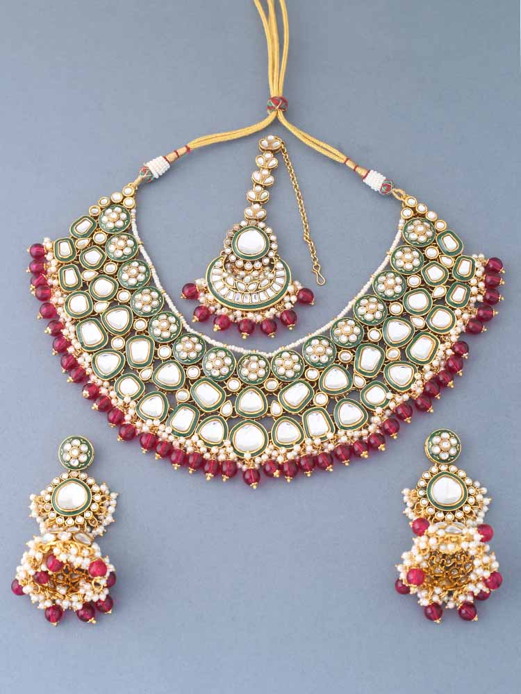 Rani Sangmesh Jewellery Set