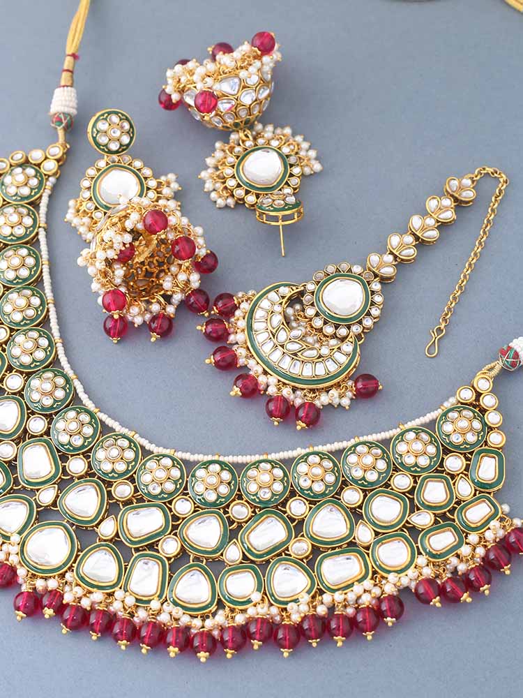 Rani Sangmesh Jewellery Set