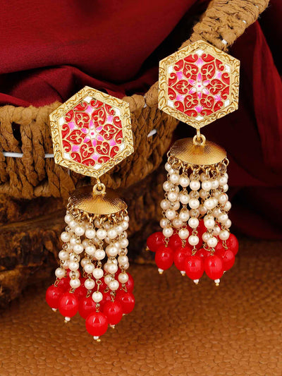 earrings - Bling Bag Red Ridge Designer Earrings