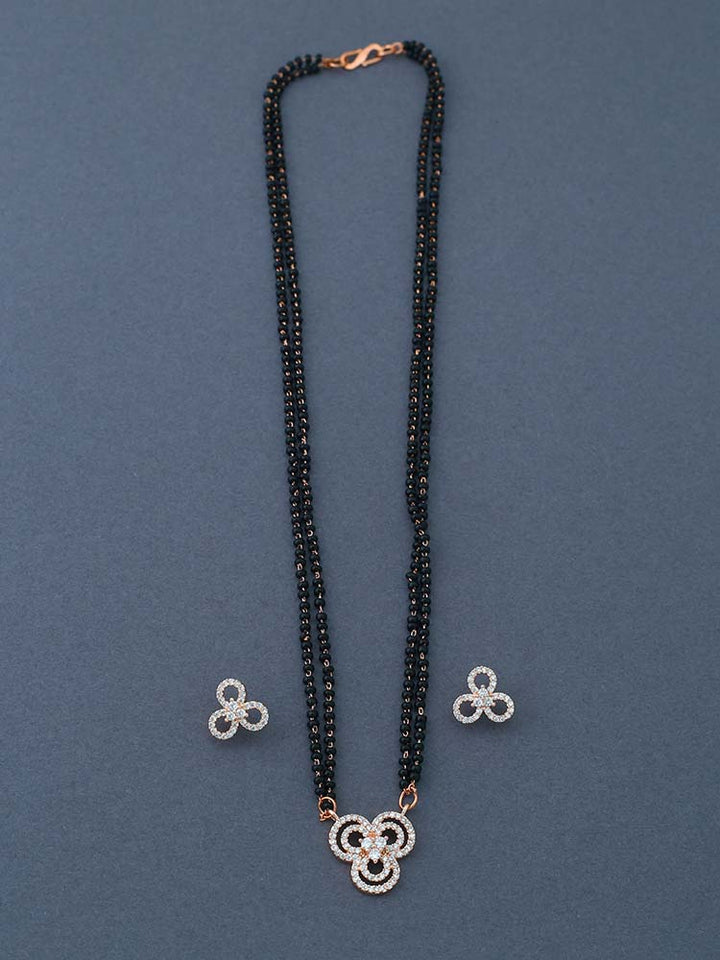 Rose Gold Alaba  Mangalsutra Set