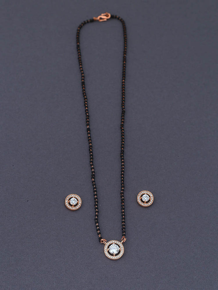 Rose Gold Briar Mangalsutra Set