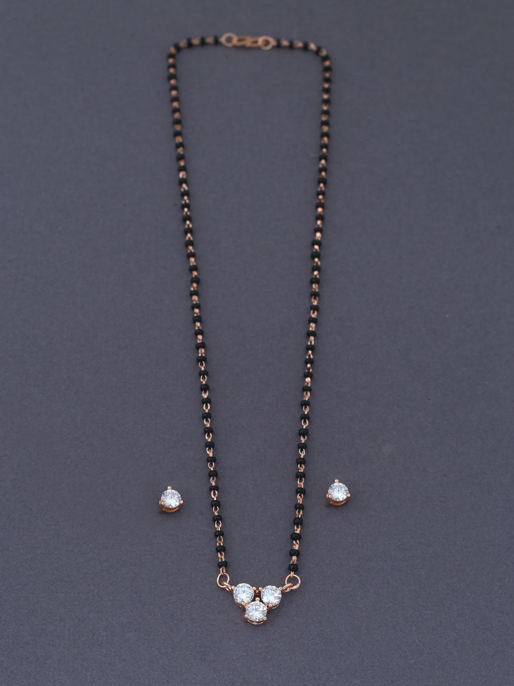 Rose Gold Dorothy Mangalsutra Set