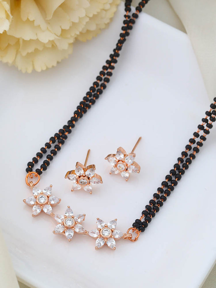 Rosegold Fajar Mangalsutra Set