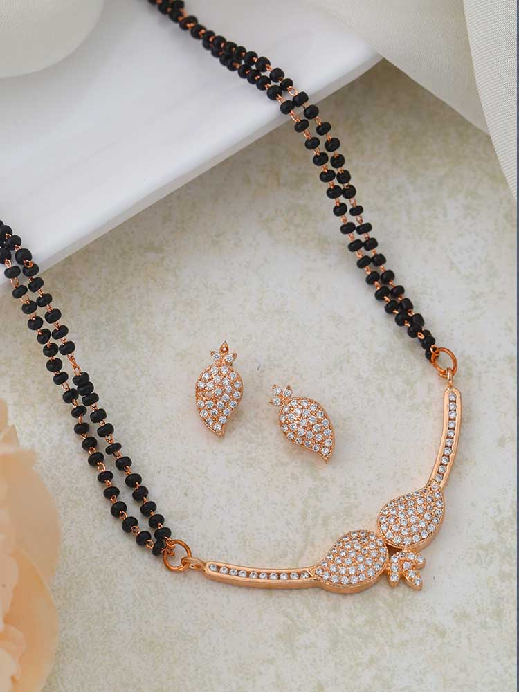 Rose Gold Fitri Mangalsutra Set