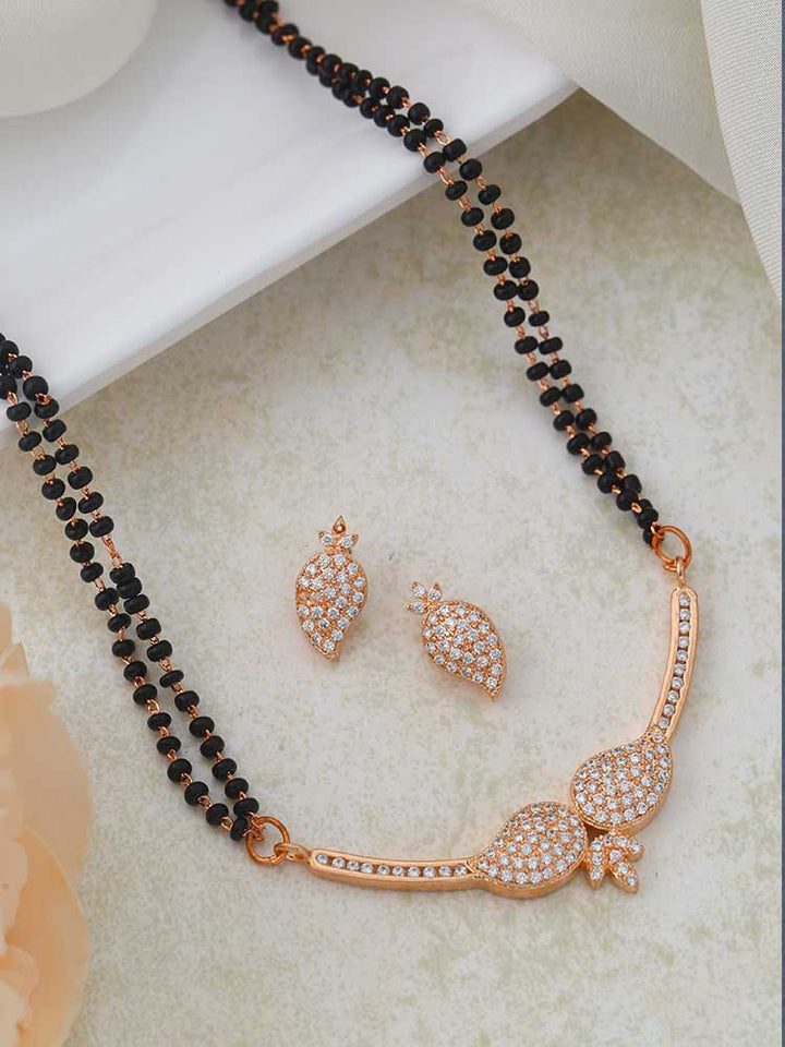Rose Gold Fitri Mangalsutra Set
