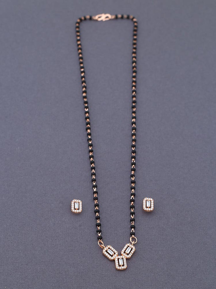 Rosegold Habibah Mangalsutra Set