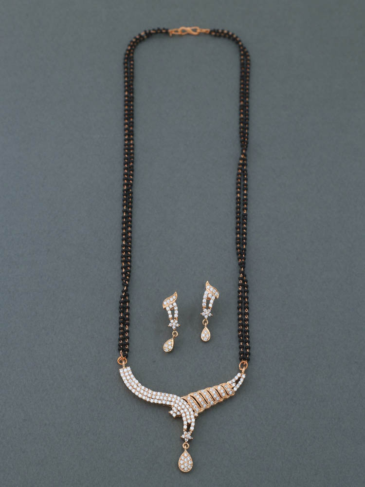 Rose Gold Heidi Mangalsutra Set